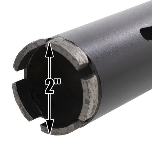 Stahl Dragon Tools® 2 Zoll (51 mm) Trocken Diamant Beton Kern Bohrer Bit - Bild 2 von 5