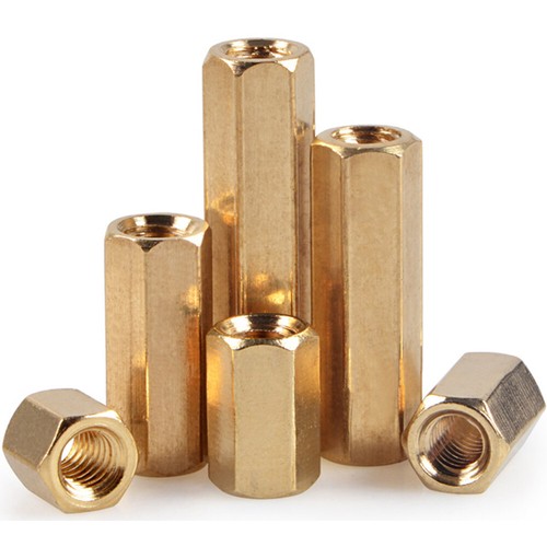M5 Solid Brass Female Hex Column Standoff Support Spacer Pillar for PCB Board - Picture 4 of 14