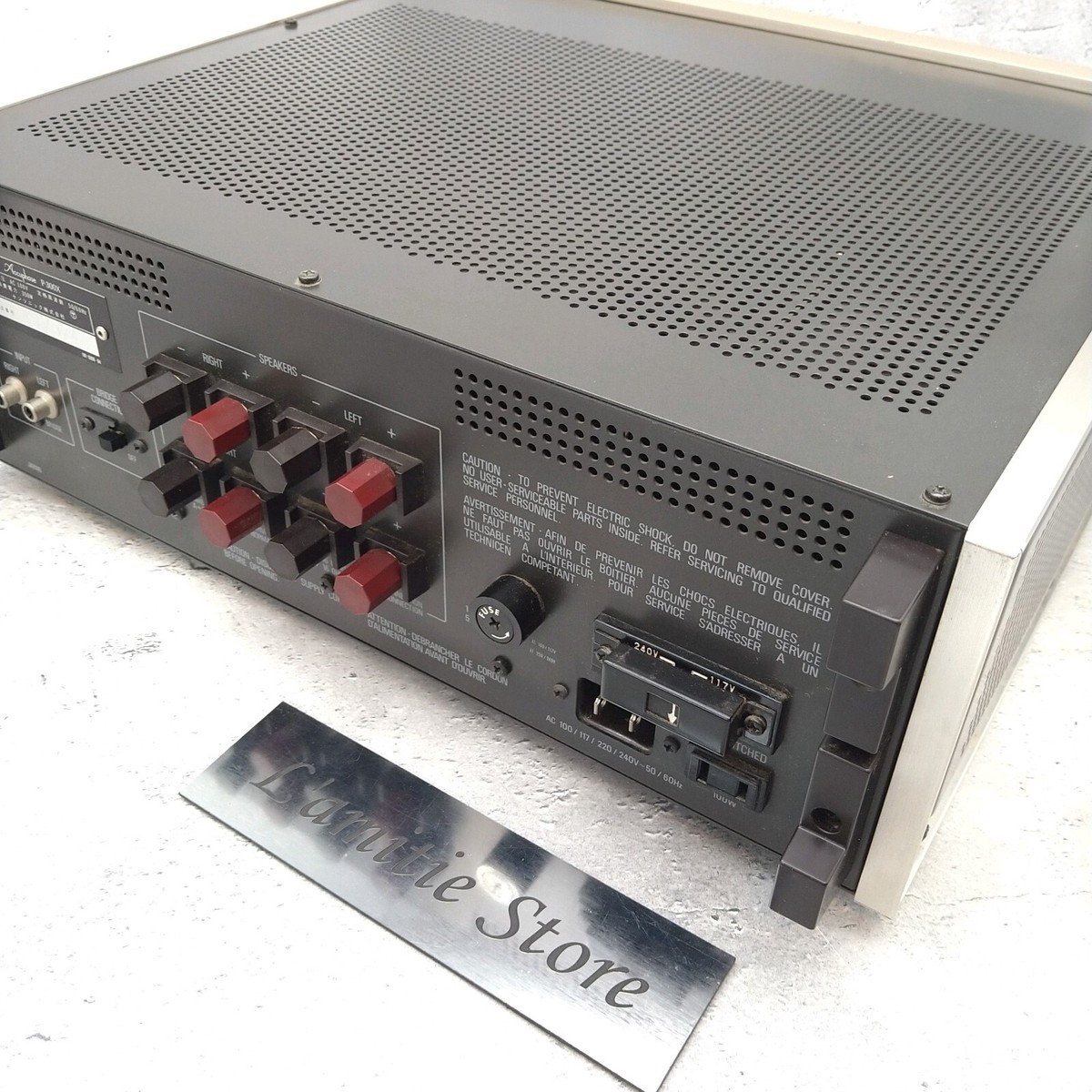 ◆大感謝祭!! Accuphase P-300X パワーアンプ m0a5759 ACCUPHASE P-300X Stereo Power Amplifier Vintage Operation