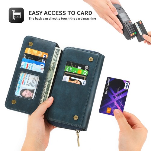 Crossbody Leather Wallet Card Holder Magnetic Cover For Samsung S23 S24 S25 Case - Picture 56 of 68