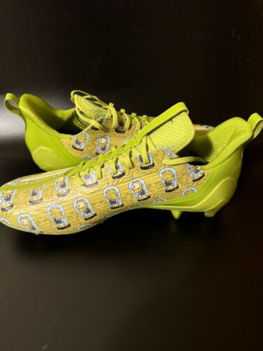 adidas ADIZERO Mens 13 The Simpsons Treehouse of Horror Football Cleats GW1786 - Picture 4 of 7