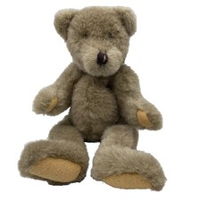 The Boyds Collection 1985 Jointed Plush Bear Brown Poseable 15  