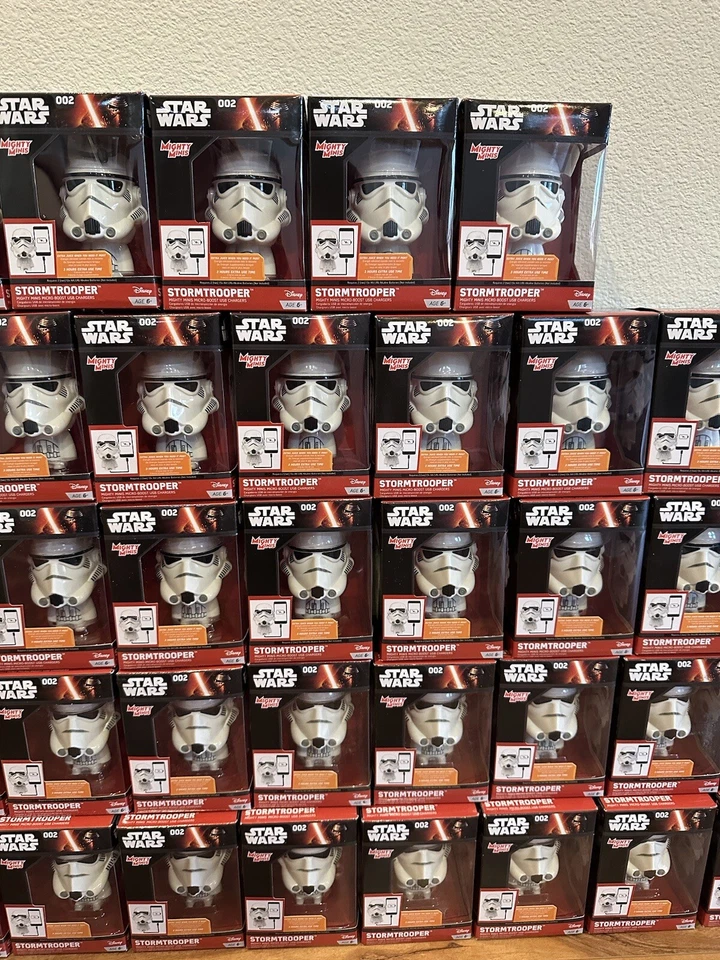 Star Wars Stormtrooper Mighty Minis Boost Cargador USB ThinkGeek Teléfono Lote 43 piezas Foto 3 de 4