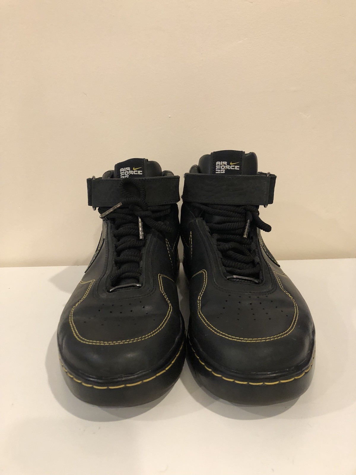 2006 Nike Air Force 25 LEAGUE PACK BLACK / YELLOW Size 12 2006 Nike Air Force 25 LEAGUE PACK BLACK / YELLOW Size 12