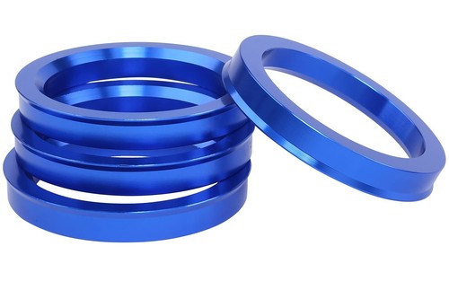 4PCS Hub Centric Rings OD 73.1mm to ID 57.1mm Aluminum Alloy Wheel Spacer - Picture 4 of 5
