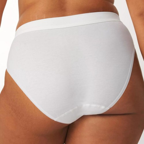 Sloggi Double Comfort Tai Slip - Baumwolle - Weiss / Schwarz - Gr. 38 - 48 - Bild 3 von 5