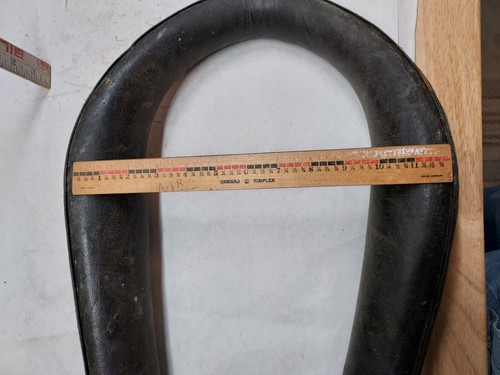 Vintage Horse Carriage Leather Collar 20" - Picture 18 of 20