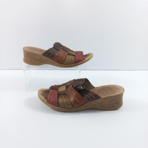 Sandalias Rieker de cuero con punta y tacón abiertos talla UK 6 - Imagen 2 de 18