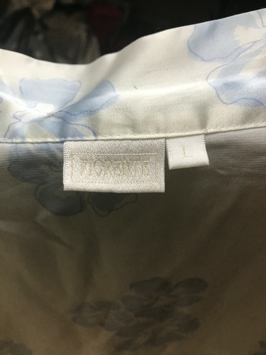 Fiorente Peignoir Croisé Déshabillé Satin Kimono Floral Lingerie Pyjama Femme TL - Bild 3 von 9