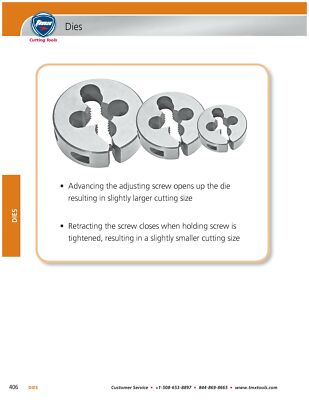 Value Collection - Round Die: 1-1/2-12, High Speed Steel | MSC Direct