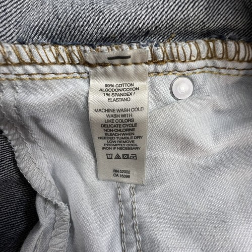 DKNY Damen Soho dunkle Waschung blau Denim Jeans Größe 16 S/C - Bild 6 von 9