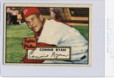 1952 TOPPS #107 CONNIE RYAN VG SMALL LIGHT CREASE