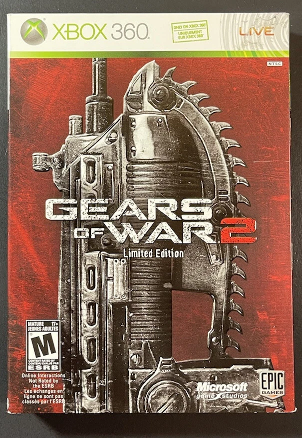 Gears Of War 2 Ограниченный выпуск - огромный выбор по лучшим