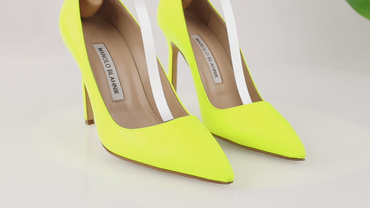 靴 MANOLO BLAHNIK 37 Manolo Blahnik Size 37 'BB 85' Suede Pointed Toe Pump – The