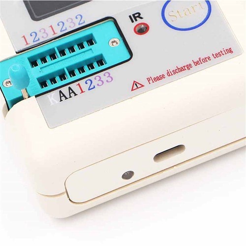 Tester Transistor Multifunzione Diodi LCR - TC1 Grafica Full Color Display LCD - Foto 3 di 3