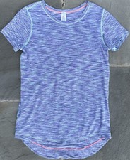 Ivivva by Lululemon Girls Short Sleeve T-Shirt Hi-Low Size 14