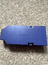 Original OEM Serial Port 1 Cover Nintendo Gamecube - Purple Indigo