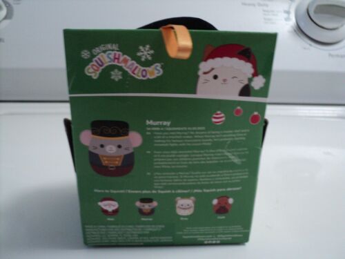 Squishmallows Murray The Mouse Nutcracker Christmas Ornament - Picture 2 of 2