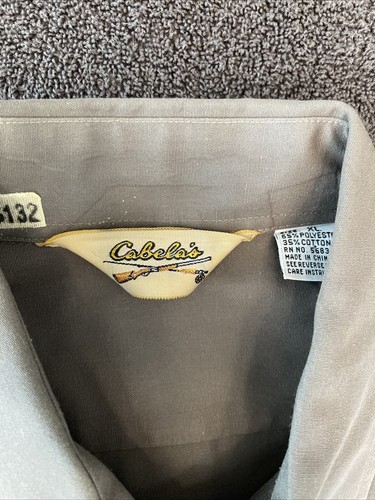 Cabelas Shirt Mens Extra Large - Picture 8 of 14