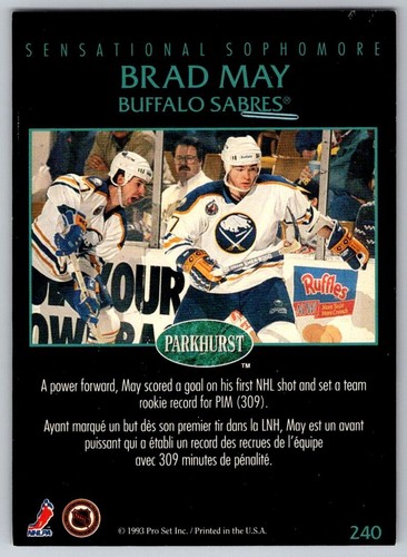 1992-93 Pro Set Parkhurst PICK FROM LIST - Picture 483 of 483