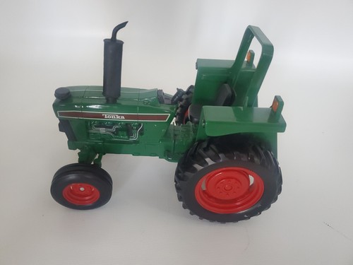 Maisto Hasbro 2001 Tonka Green Plastic Toy Tractor - Clean - Picture 4 of 8