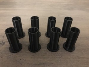 Details About 07 18 Jeep Wrangler Jk Door Hinge Bushing Sleeve Liner Kit 4 Door