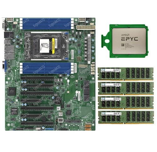 Processeur AMD EPYC 7402P 24C 2,8 GHz + Supermicro H12SSL-i + 2133P RAM choix multiples - Photo 12/16