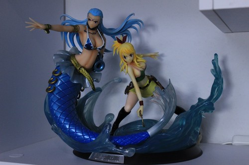 Fairy Tail Lucy & Aquarius TSUME hochwertige Figur Statue Selten - Heartfilia - Bild 1 von 11