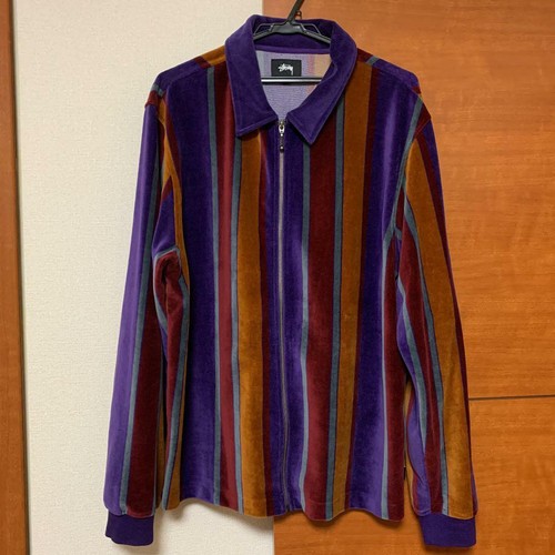 Stussy Striped Shirt Blouson