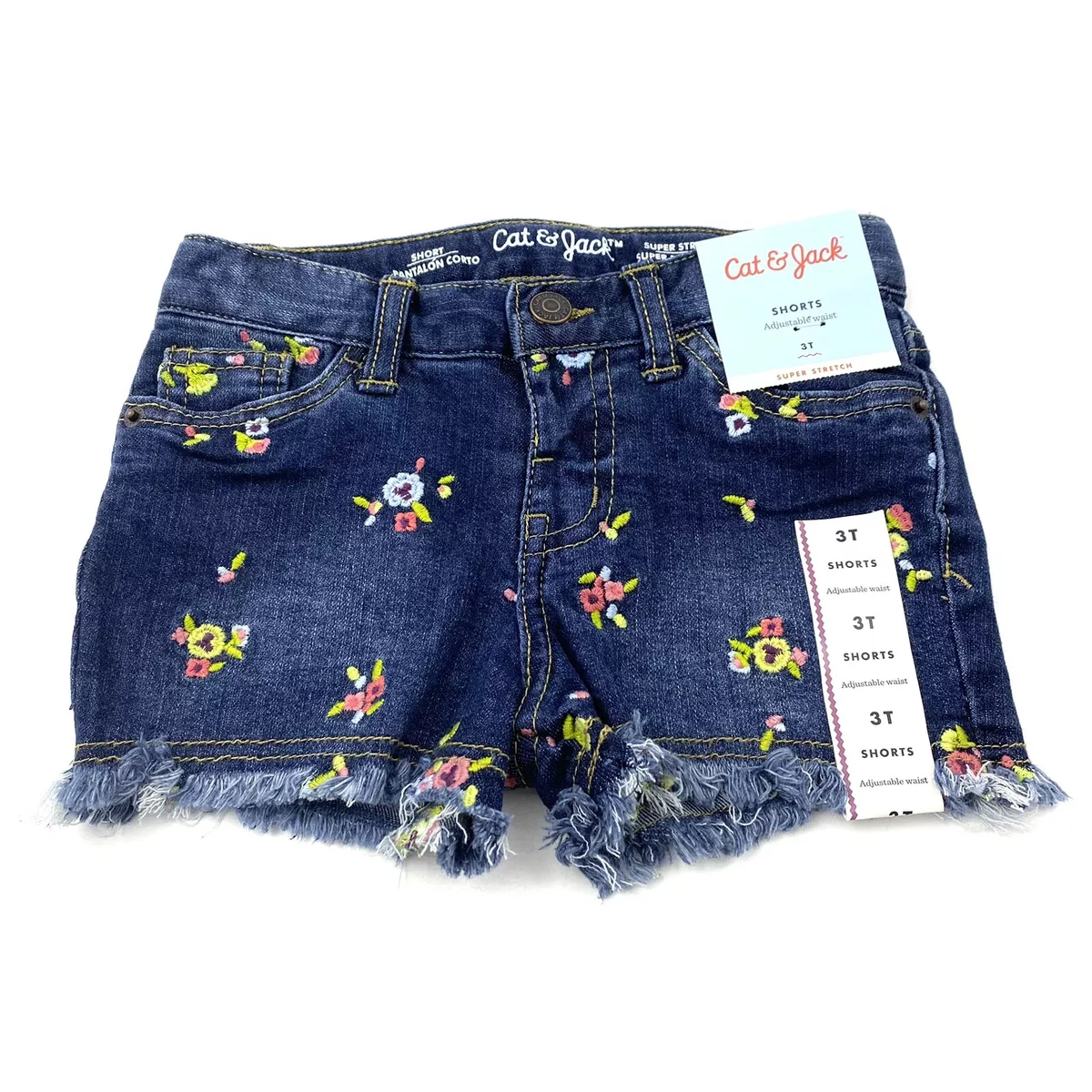 Cat and jack jean shorts sales