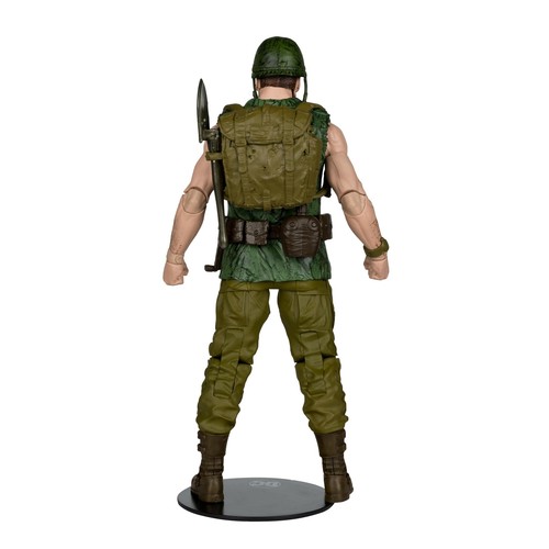 Figura McFarlane DC Multiverse Sergeant Rock (DC Classic) Edición Coleccionista #14 - Imagen 8 de 9