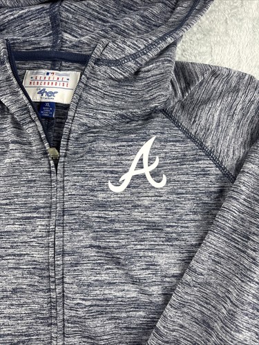 Atlanta Braves MLB Merchandise 4her Langarm Kapuzenjacke Damen XL - Bild 3 von 6