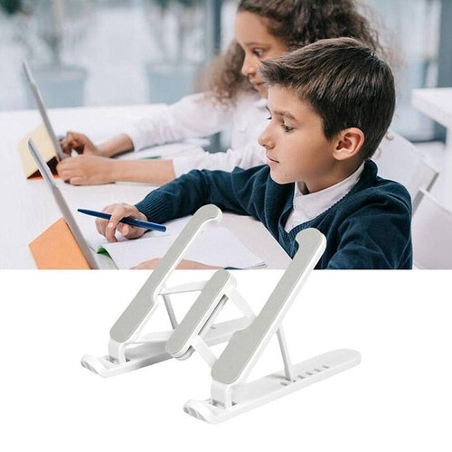 1pc Adjustable Tablet PC Stand Tablet Holder Laptop Cooling Stand Foldable St^ME - Picture 2 of 10