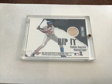 VLAD GUERRERO/VIDRO EXPOS 2001 FLEER PREMIUM GRIP IT/RIP IT BASE/BAT 151/200 