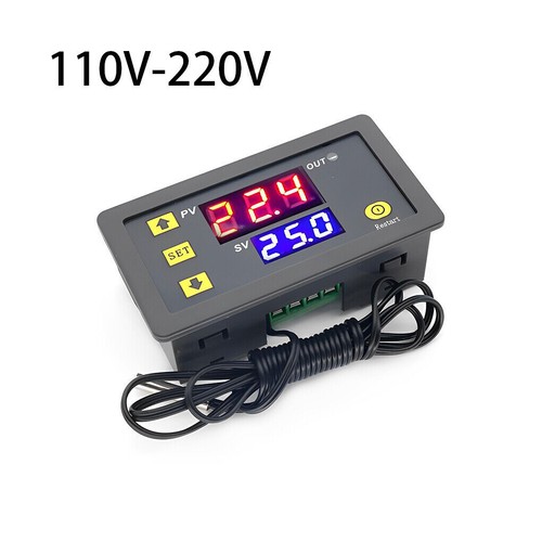 W3230 20A Digital Temperature Controller Thermostat DC 12V 24V AC110-220V - Picture 13 of 19