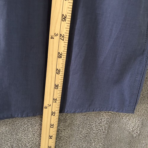 NEW Sean John Button Up Shirt Mens 3XL XXXL Vintage Indigo Blue Short Sleeve - Picture 4 of 11