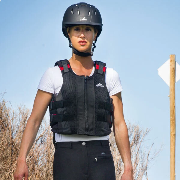 EQUI-THÈME "Zip" Sicherheitsweste, Erwachsene - Bild 2 von 4