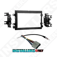 95-5812 Aftermarket Double-Din Radio Install Dash Kit & Wires Car Stereo Mount