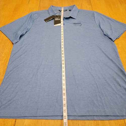 Travis Mathew Oceanside Polo Shirt Mens 3XL Pima Cotton Blend Short Sleeve NEW - Picture 20 of 21