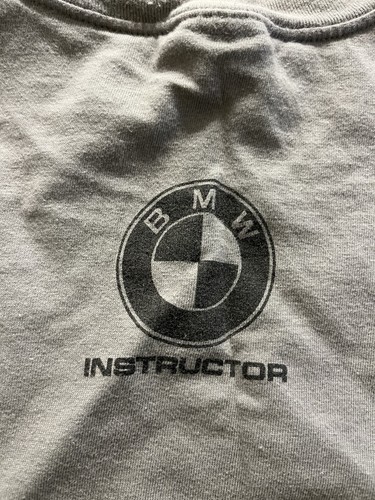BMW Instructor T Shirt Watkins Glen International Xl Gray Vintage 2000 Retro - Picture 8 of 8