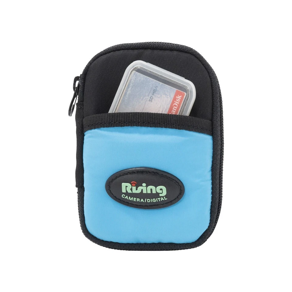 [10pcs / 1set] Rising digital memory case shell pouch blue - Image 2 of 4