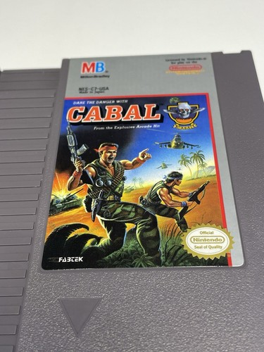 Cabal With Box (Nintendo NES, 1990) - Tested Read Description - Picture 18 of 23