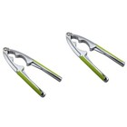 Set of 2 Walnussöffner Edelstahl Nussknacker Nussknacker-Werkzeug