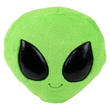 RI One 16" Green Alien Plush Pillow