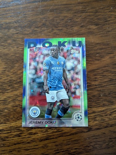 2024-25 Topps UEFA Club Competitions #69 Jérémy Doku Northern Lights Man City - Picture 1 of 2