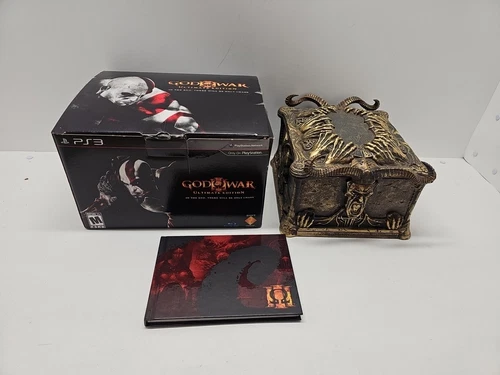 God of War 3 III Ultimate Collector's Edition Pandora's Box, Art Book Cardbox