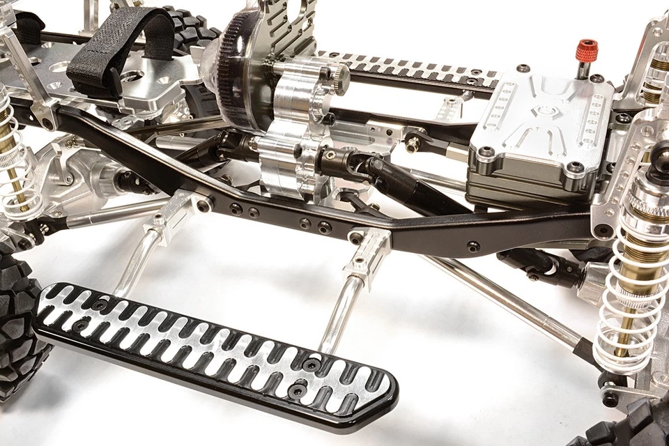 Billet Machined 1/10 Twin Motor Trail Roller 4WD Off-Road Scale Crawler ARTR - Image 4 of 4