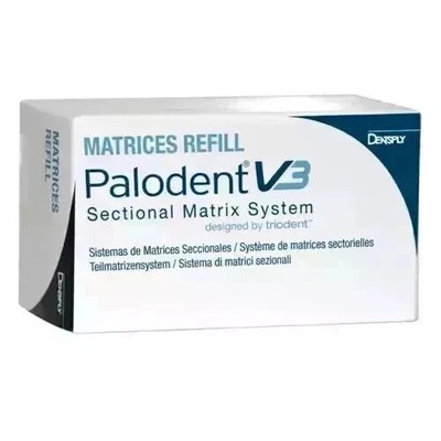 Dentsply 659740 Palodent Plus Sectional Matrix System Matrices All Size 50/Pk fs