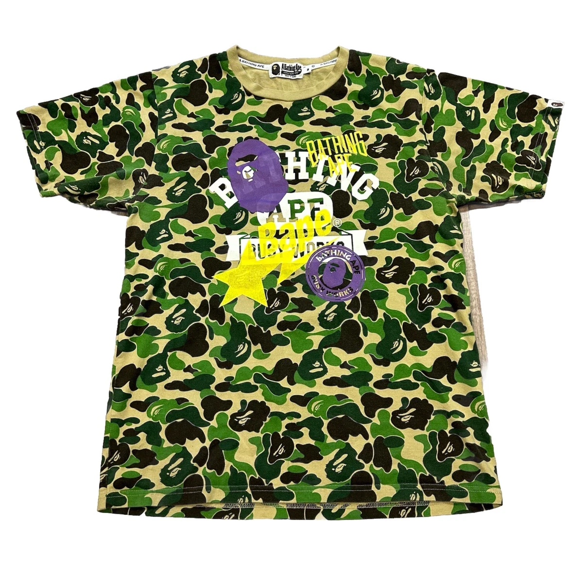 A Bathing Ape Green T-Shirts for Men for sale | eBay