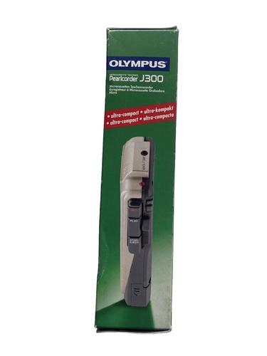NEW! OLYMPUS Pearlcorder J300 MicroCassette Voice Recorder, Dictaphone. - Picture 4 of 6